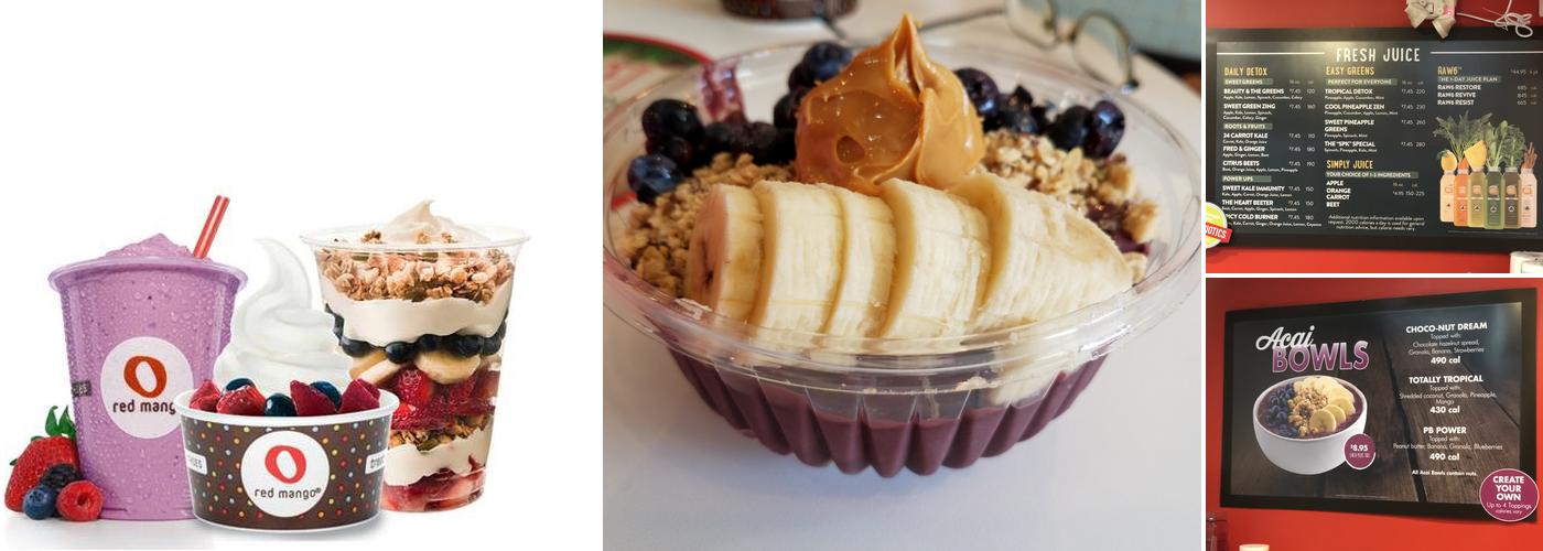 Red Mango Menu