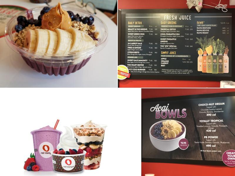 Red Mango Menu