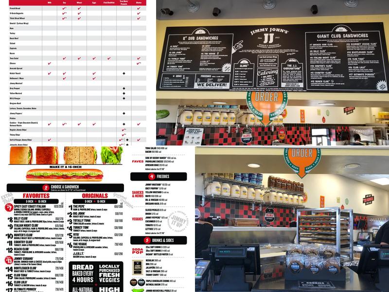 Jimmy John's Menu