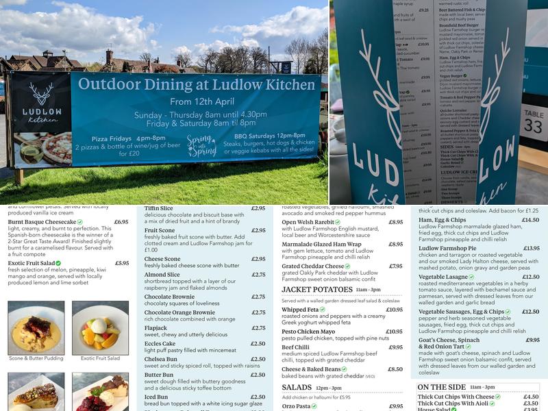 Ludlow Kitchen Menu