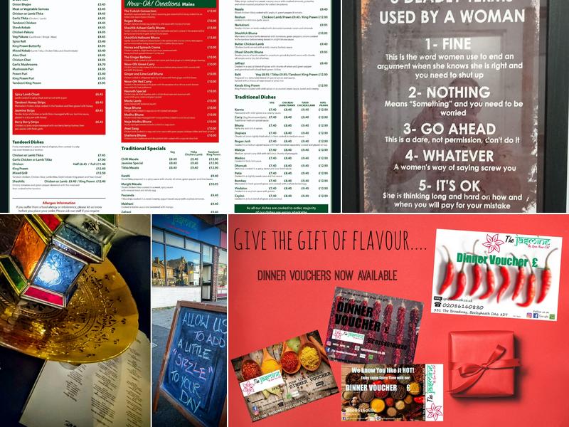 The Jasmine By Spice Nouv-Oh! Menu