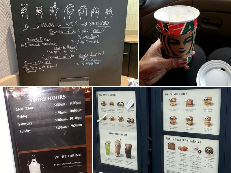 Starbucks Menu