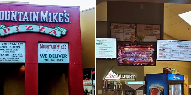 Mountain Mike's Pizza Menu