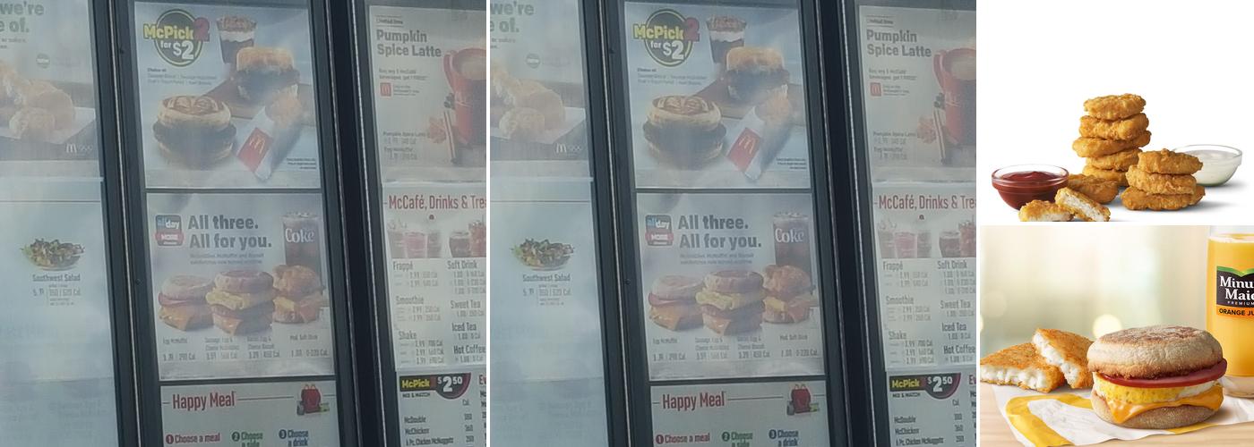McDonald's Menu