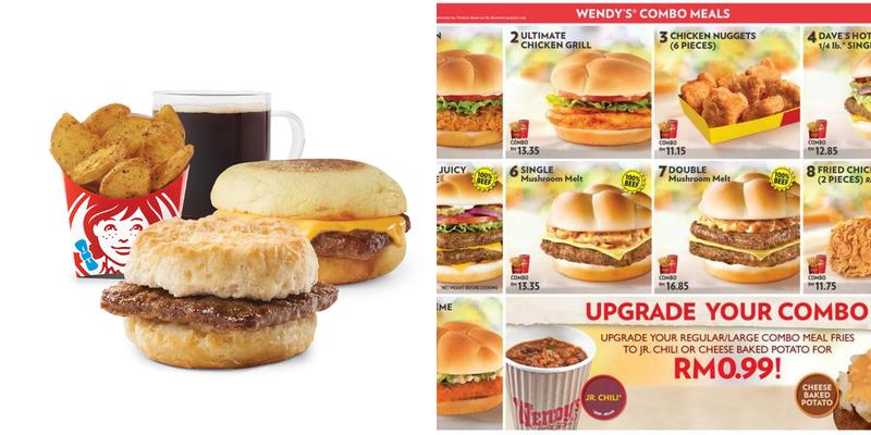 Wendy's Menu