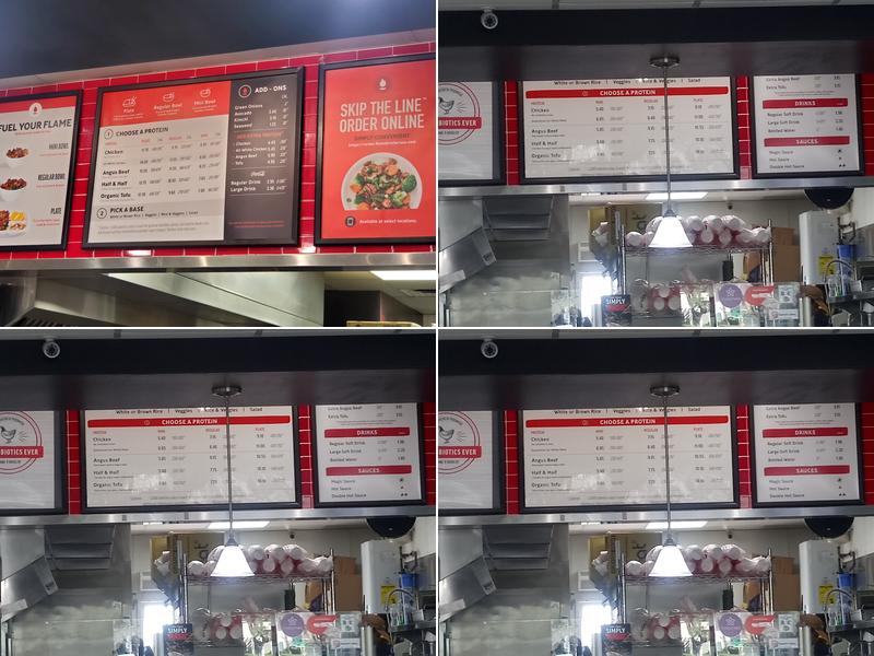 Flame Broiler Menu