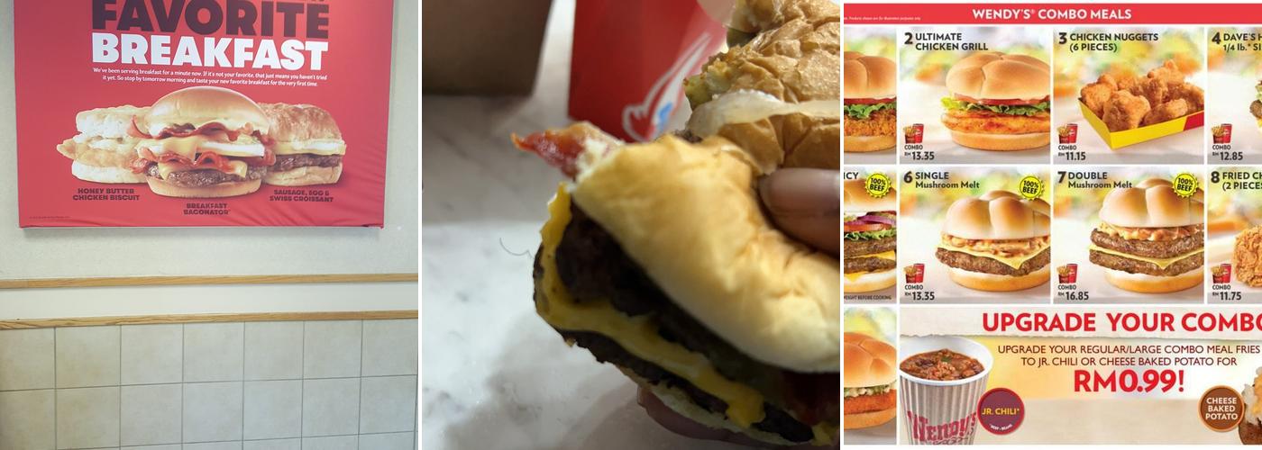 Wendy's Menu