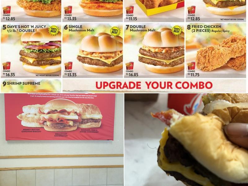 Wendy's Menu