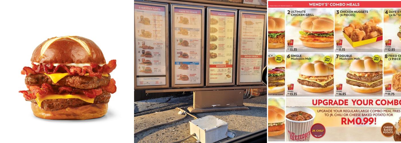 Wendy's Menu