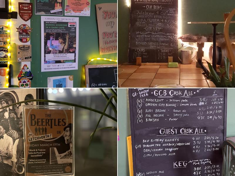 Garden City Brewery Menu