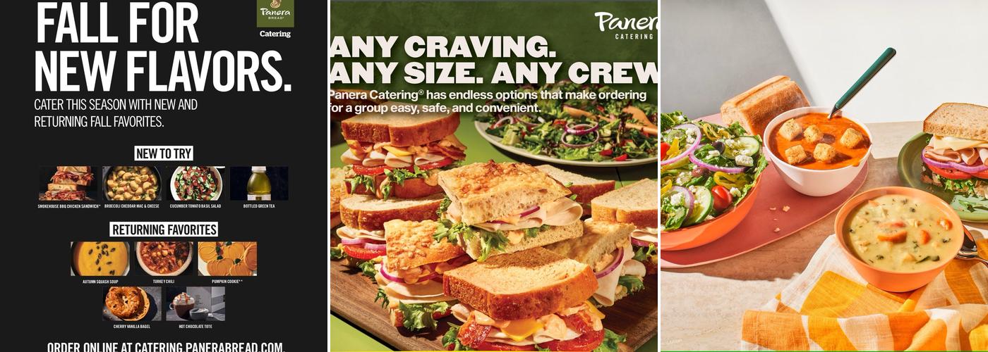 Panera Bread Menu