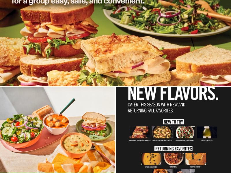 Panera Bread Menu