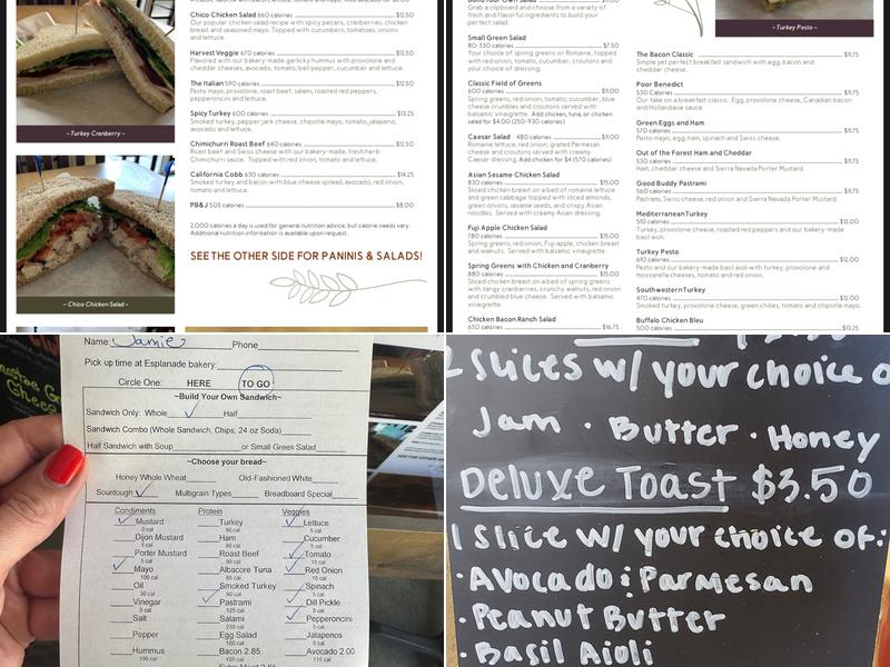 Great Harvest Bread Co Menu