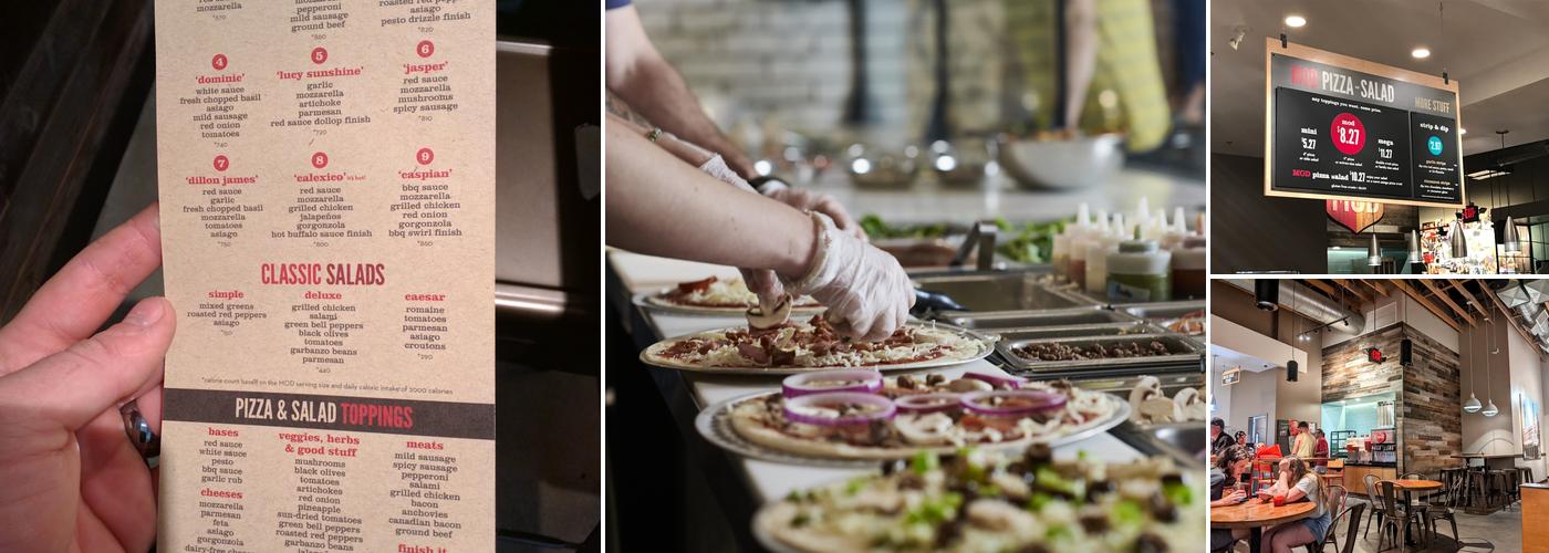 MOD Pizza Menu