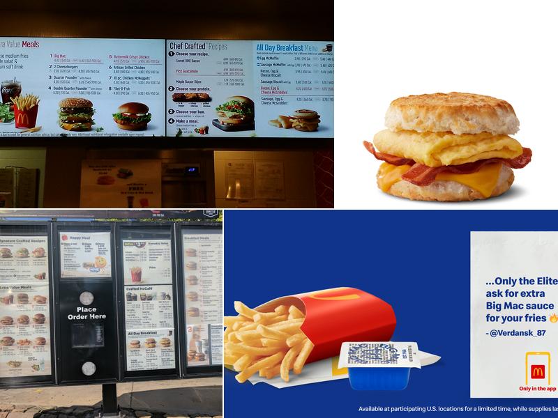 McDonald's Menu
