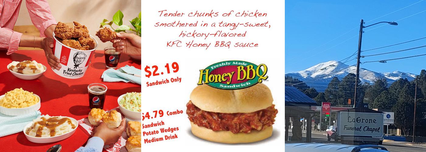 KFC Menu