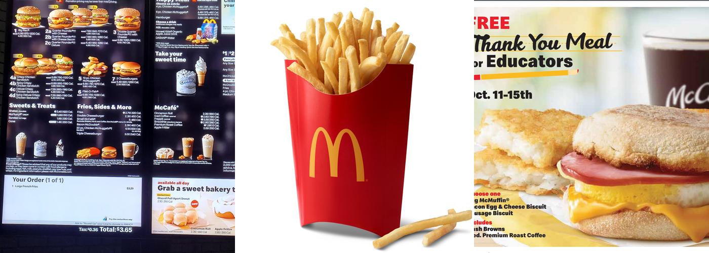 McDonald's Menu