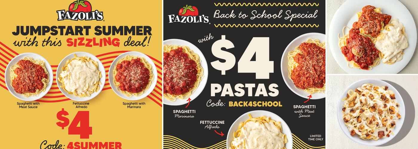 Fazoli's Menu