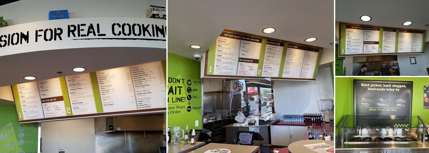 Baja Fresh Menu