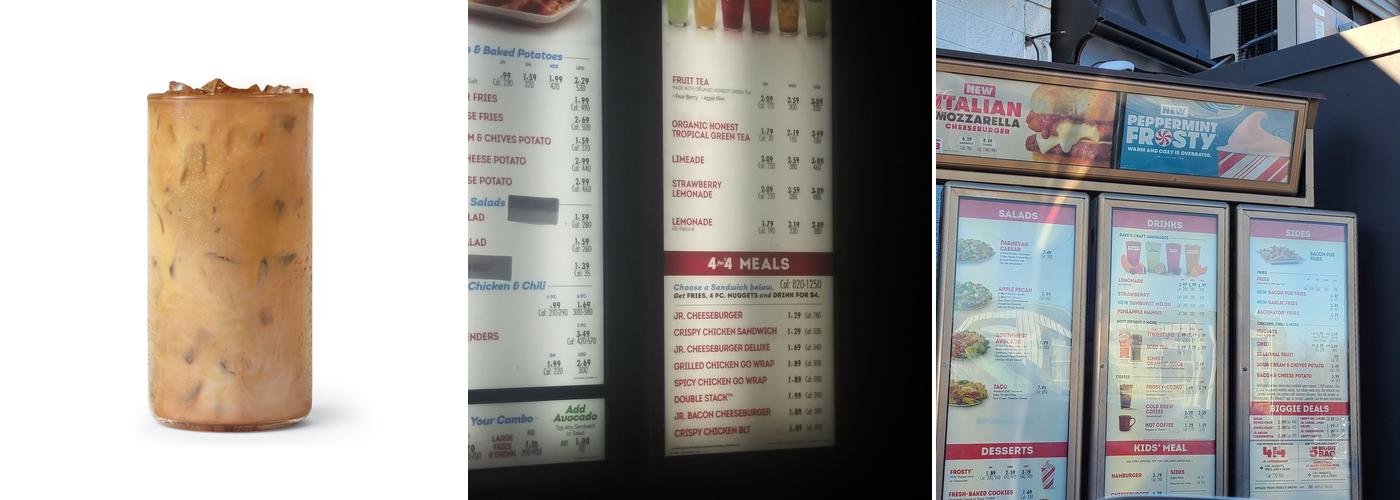 Wendy's Menu