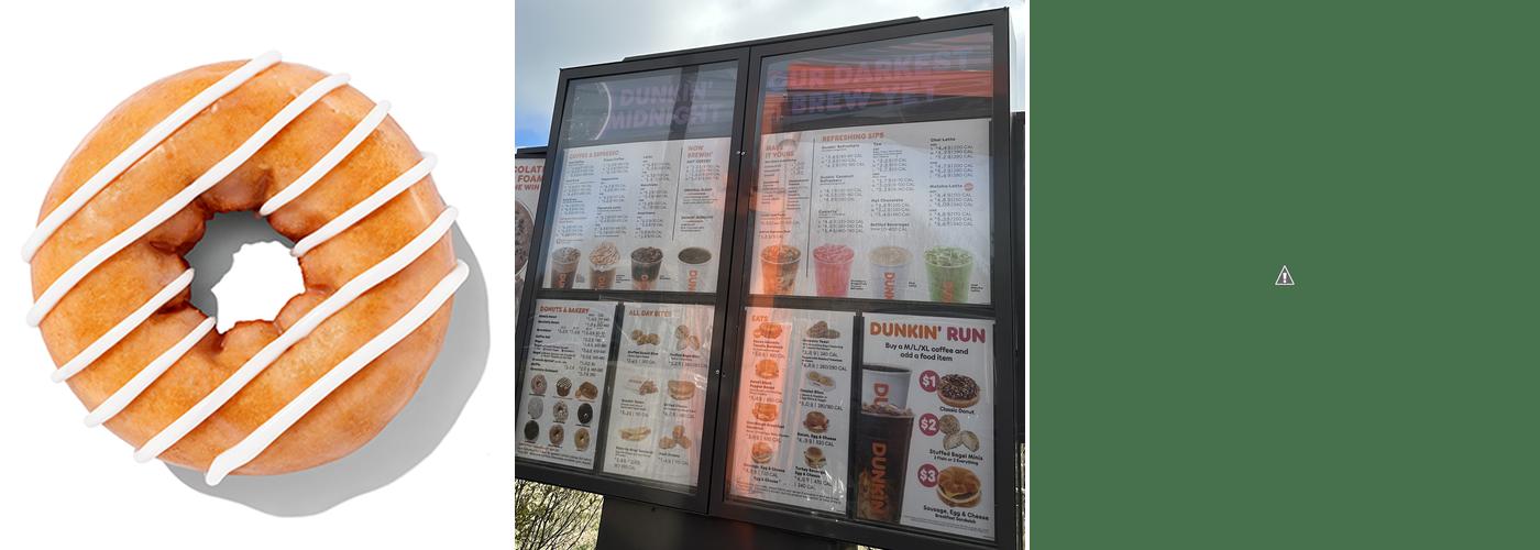 Dunkin' Menu