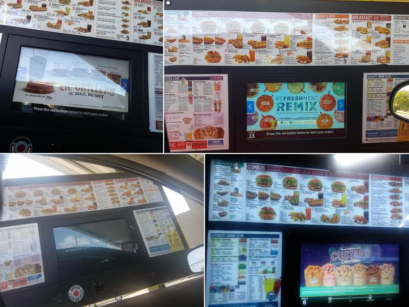 Sonic Drive-In Menu