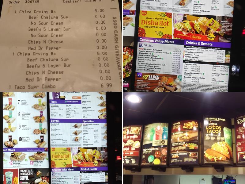 Taco Bell Menu