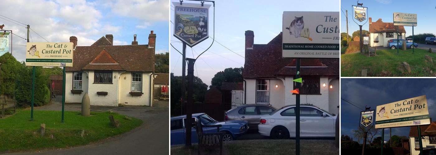 The Cat & Custard Pot