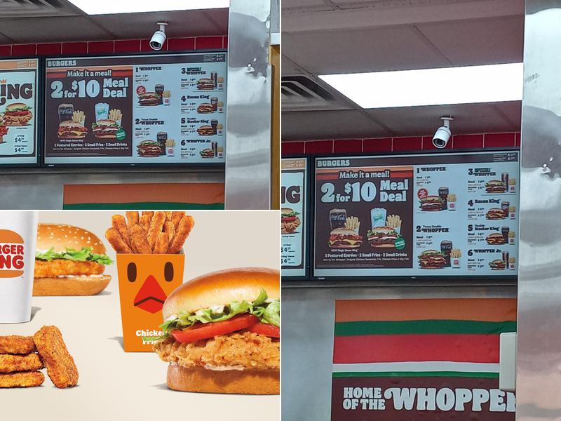 Burger King Menu