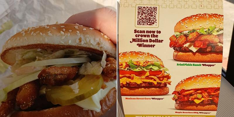 Burger King Menu