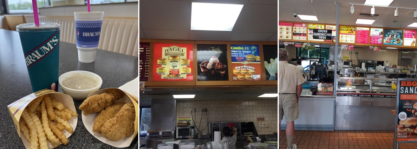 Braum's Ice Cream & Dairy Store Menu