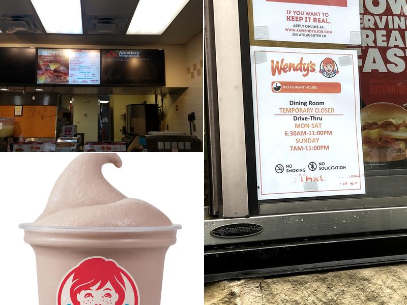 Wendy's Menu