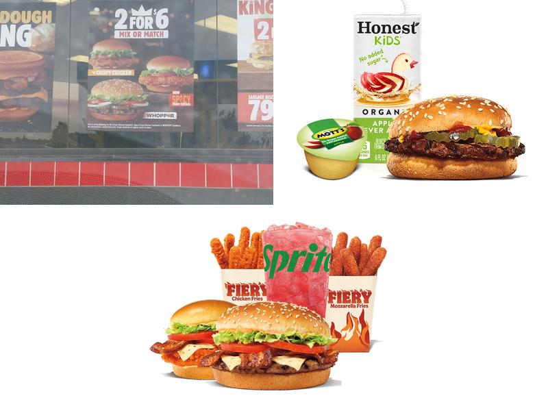 Burger King Menu