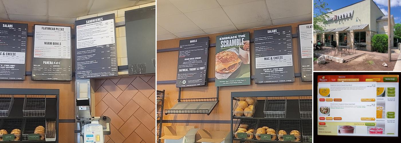 Panera Bread Menu