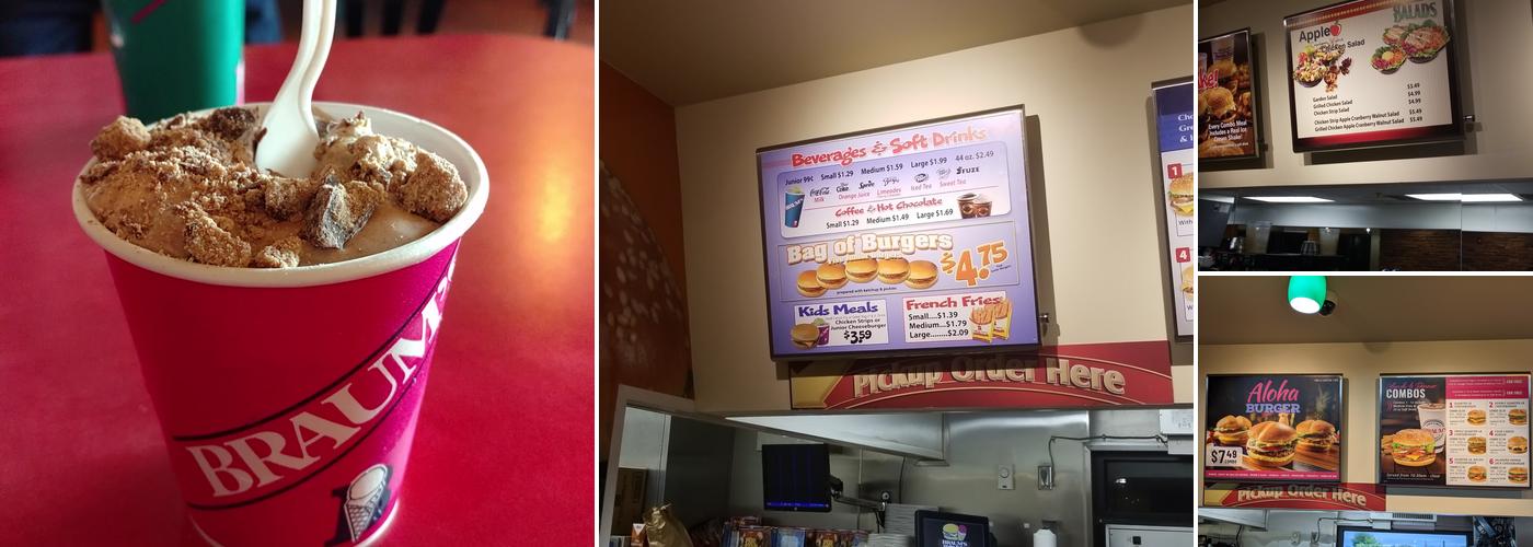 Braum's Ice Cream & Dairy Store Menu