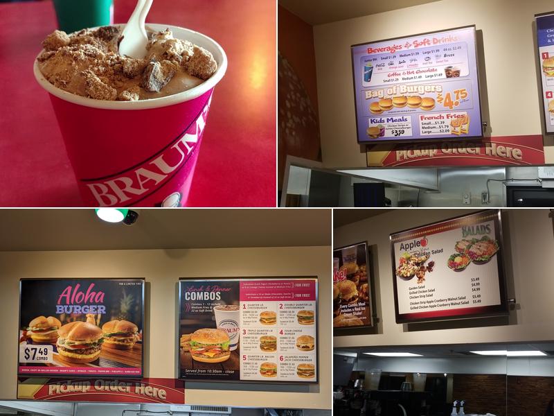 Braum's Ice Cream & Dairy Store Menu