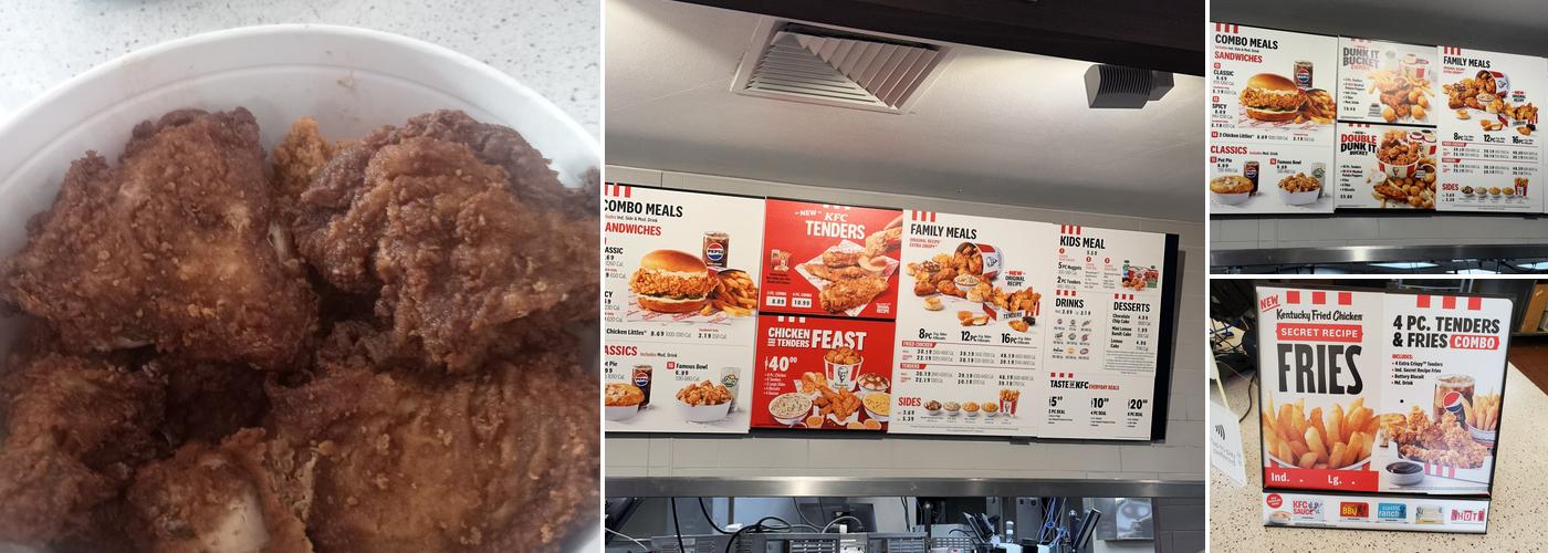 KFC Menu