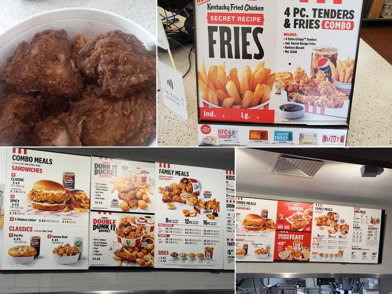 KFC Menu