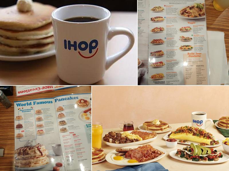 IHOP Menu