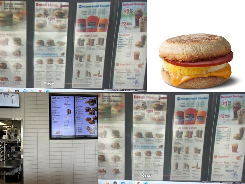McDonald's Menu