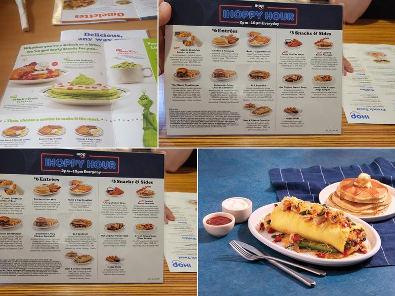 IHOP Menu