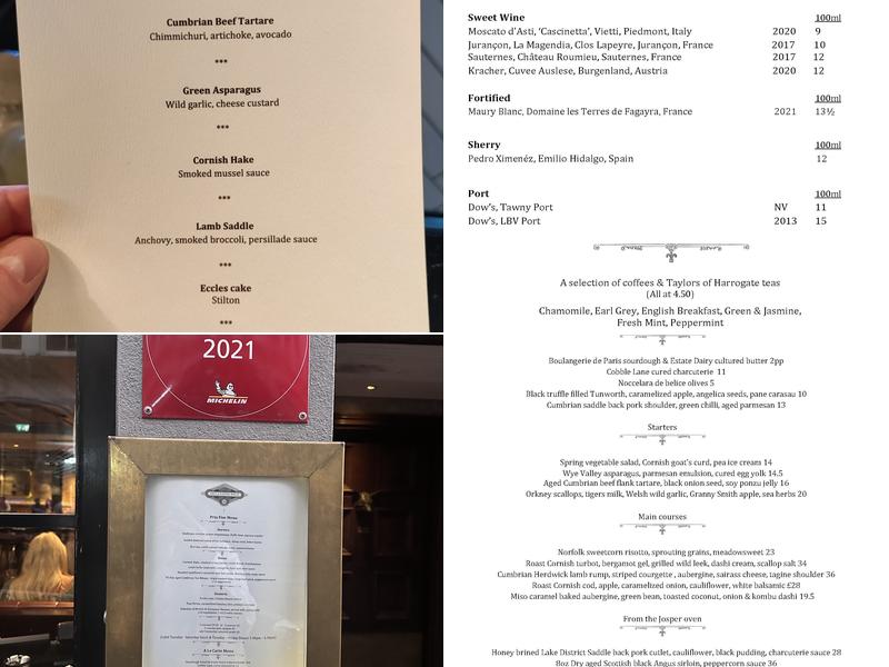 Social Eating House Menu