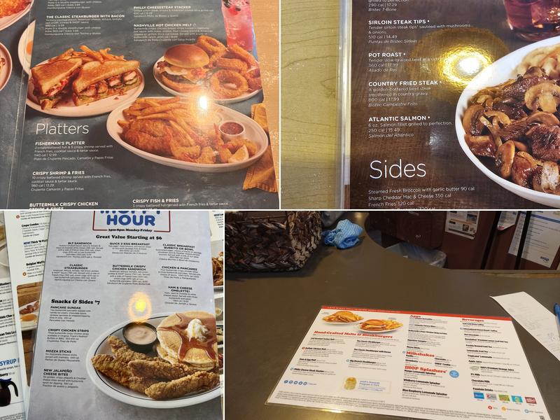 IHOP Menu