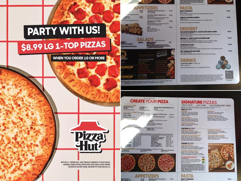 Pizza Hut Menu