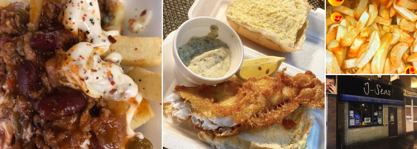 J Seas Finest Fish and Chips.