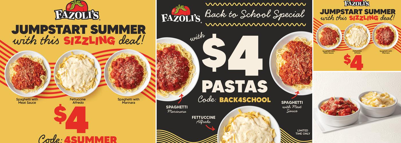 Fazoli's Menu