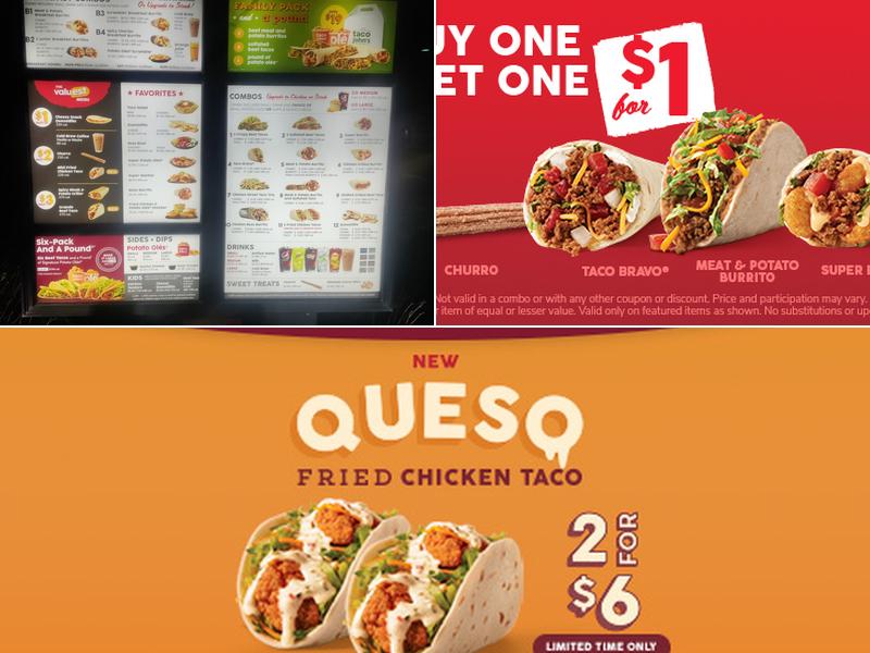 Taco John's Menu