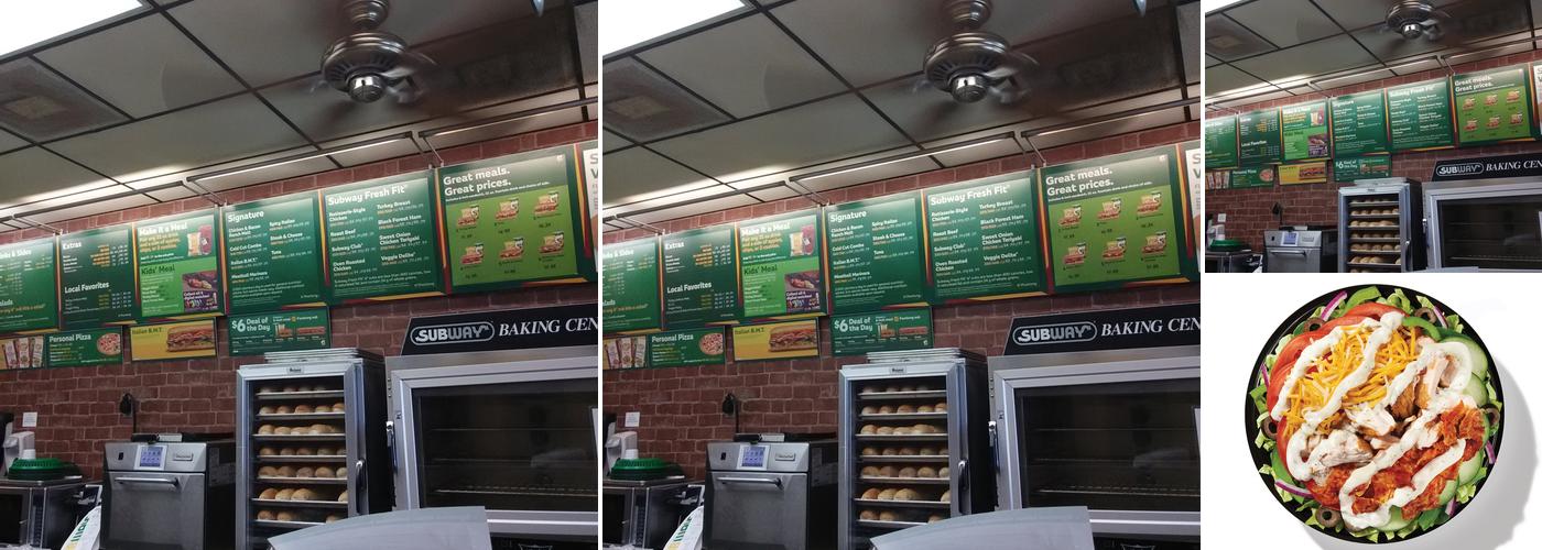 Subway Menu
