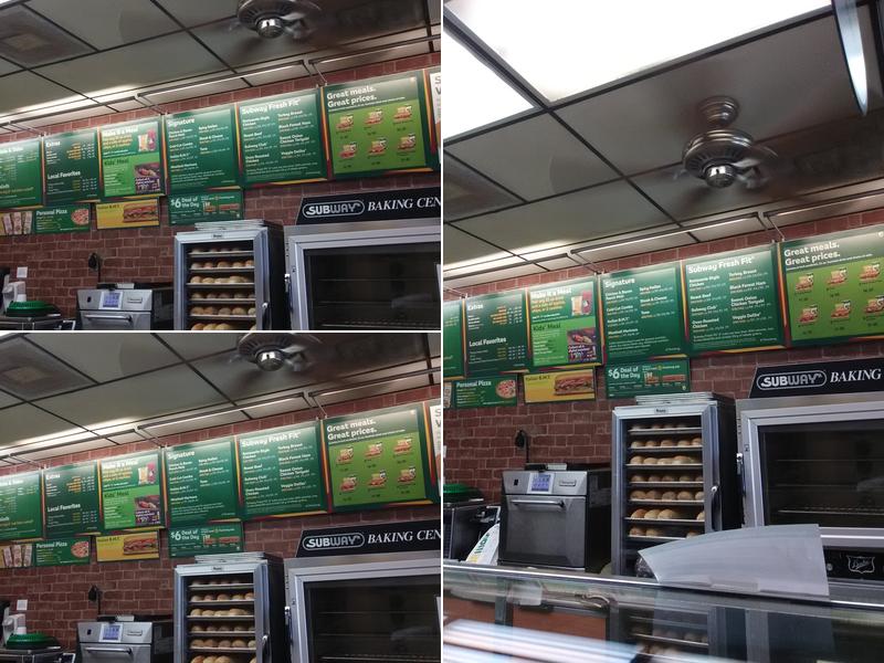 Subway Menu