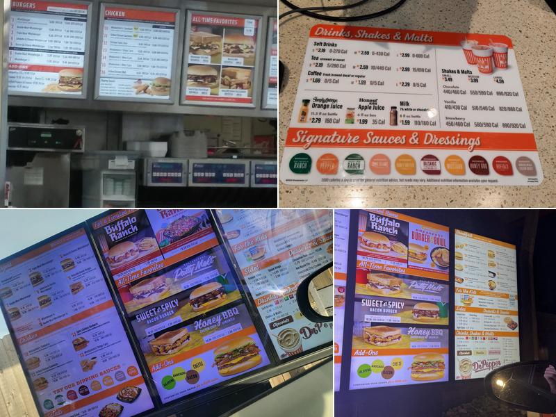 Whataburger Menu